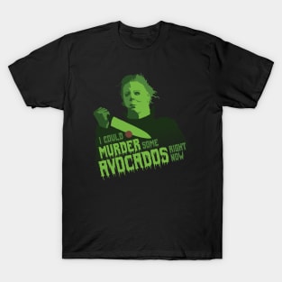 MICHAEL MYERS: HANGRY FOR AVOCADOS // Halloween T-Shirt